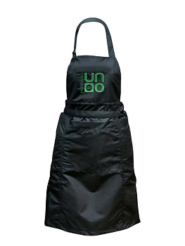 Фартук черный с логотипом UNO Фартук черный с логотипом UNO