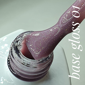 NoBrand Камуфлирующая база Base Gloss 01, 10мл NoBrand Камуфлирующая база Base Gloss 01, 10мл