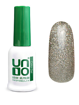 UNO Гель–лак №315 Holographic silver — «Голограммное небо», 8мл UNO Гель–лак №315 Holographic silver — «Голограммное небо», 8мл