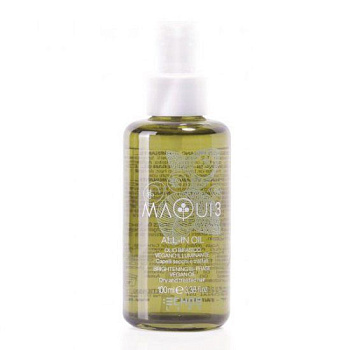 ECHOS Line Maqui 3 All-In Oil, двухфазное масло для сияния сухих и истощенных волос 100 мл