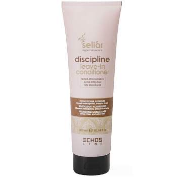 ECHOS Line DISCIPLINE Кондиционер несмываемый с маслом Аргании и Какао 300мл