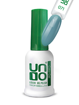 UNO Гель–лак №071 Misty Turquoise — «Туманная бирюза», 8мл UNO Гель–лак №071 Misty Turquoise — «Туманная бирюза», 8мл