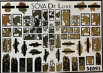 Sova De Luxe Слайдер M091 Gold