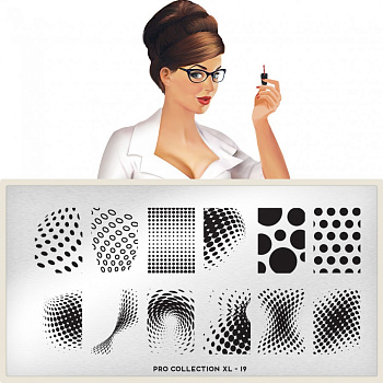 MoYou London Пластина для стемпинга PRO XL №19