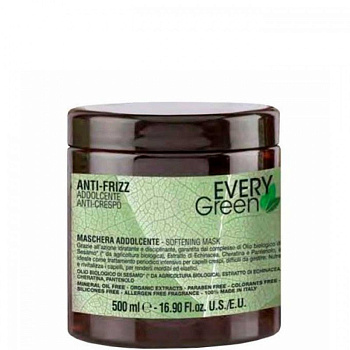 Dikson EVERY GREEN ANTI-FRIZZ Маска для вьющихся волос Увлажняющий, 500мл