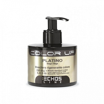 ECHOS Line COLOR UP Тонирующая маска PLATINO 250мл. Платино бежевый