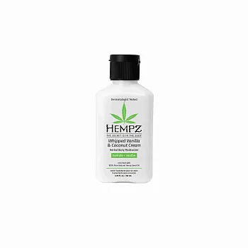 Hempz Молочко для тела Взбитые Ванильно-кокосовые сливки Whipped Vanilla & Coconut Cream, 66 мл