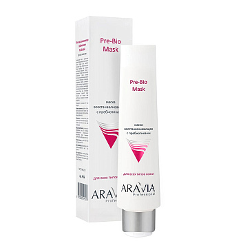 Aravia Professional Маска восстанавливающая с пребиотиками Pre-Bio Mask, 100мл