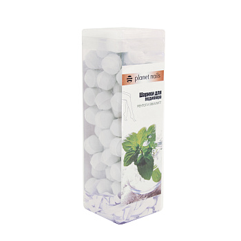 Planet Nails Шарики для педикюра Ментол и эвкалипт, 250гр