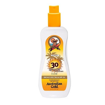 Australian Gold Spray Gel SPF30 Солнцезащитный крем 237 мл