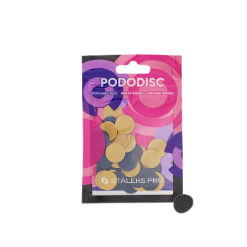 Staleks Pro Сменные файлы для педикюрного диска PODODISC S 320 грит (50 шт)