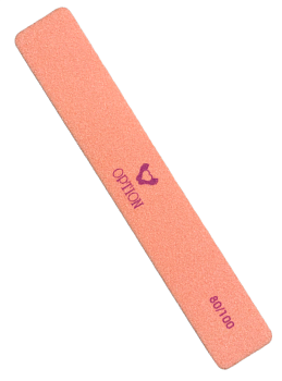 Option Шлифовщик широкая пилка 80 фиолетовый/100 оранжевый Option Шлифовщик широкая пилка 80 фиолетовый/100 оранжевый