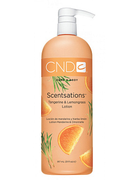 CND Лосьон для рук и тела Мандарин и Лемонграсс, 916мл
