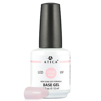 Atica Камуфлирующая База Cold Pink, 15мл