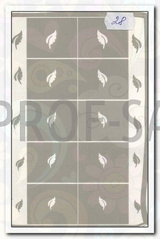 АэроСтиль Трафарет для аэрографа №28