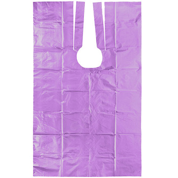 Пеньюар одноразовый 1,60*1,20м 50шт. Сиреневый