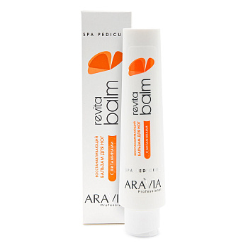 Aravia Professional Восстанавливающий бальзам для ног с витаминами Revita Balm, 100мл