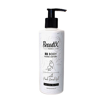 Beautix BB Body Gloss Lotion с маслом персиковой косточки, 250мл