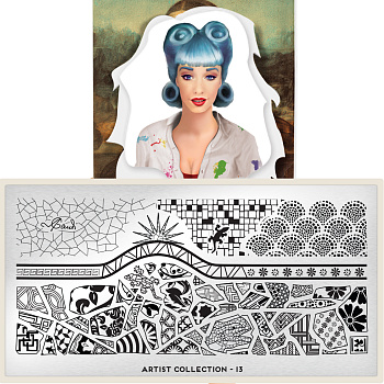 MoYou London Пластина для стемпинга Artist №13