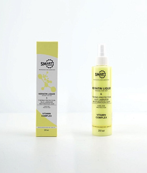 Smart Master Жидкий кератин + термозащита для волос Organic Keratin Multivitamin, 200мл
