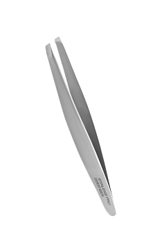 Staleks Pro Пинцет для бровей EXPERT 62 TYPE 4 (узкие скошенные кромки)