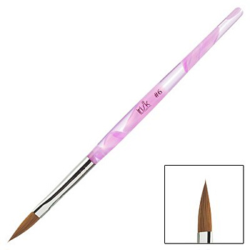 Irisk Кисть плоская для акрила Candy Колонок, В тубе № 6