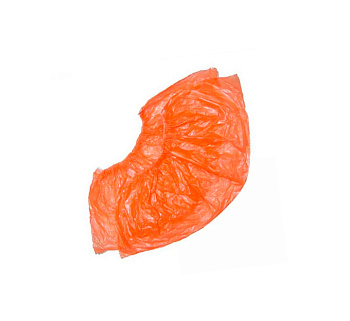 1-TOUCH Бахилы особо прочные, Оранжевые, 100шт/уп.