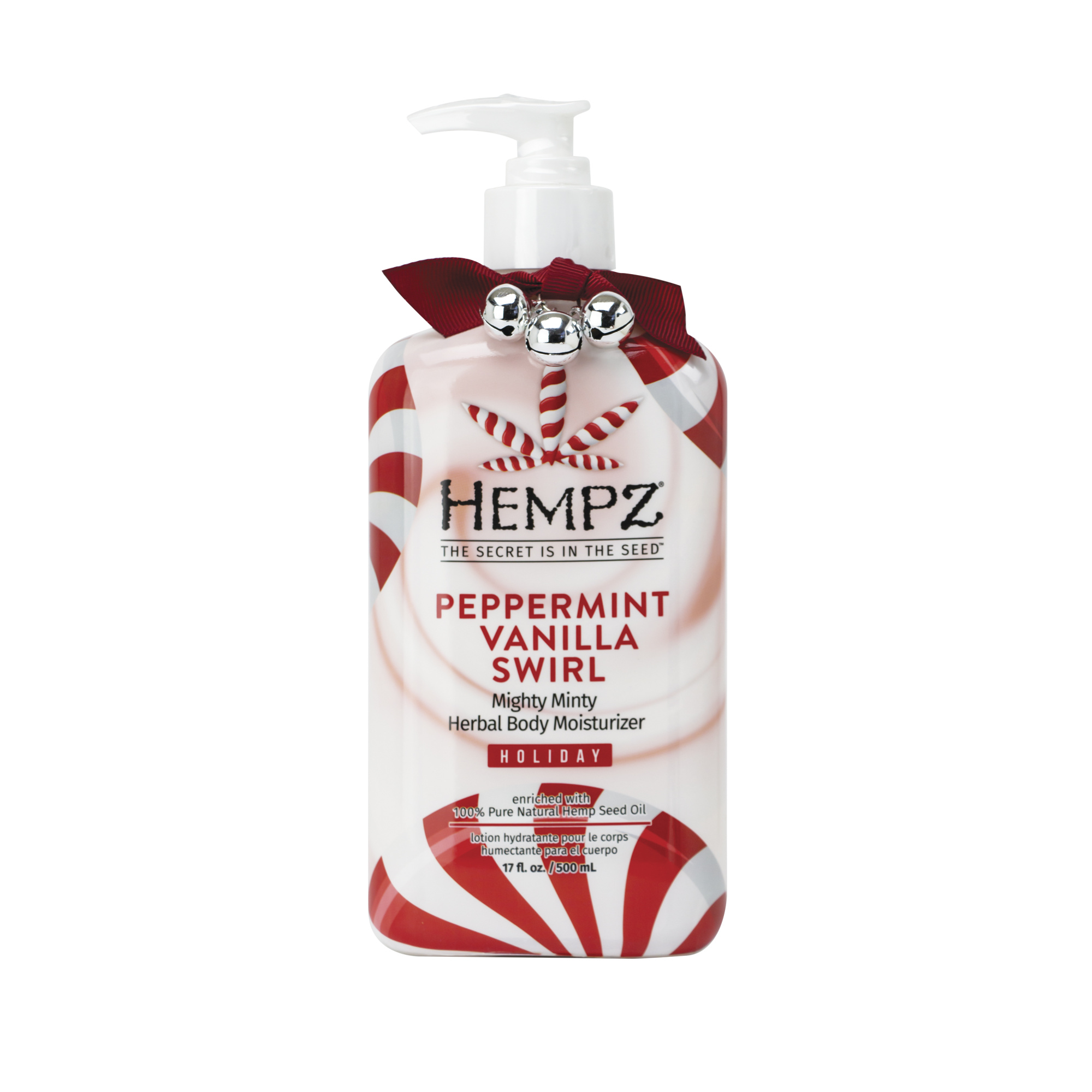Hempz Молочко для тела Мятная карамель и Ваниль Peppermint Vanilla Swirl Herbal Body Moisturizer 500 мл