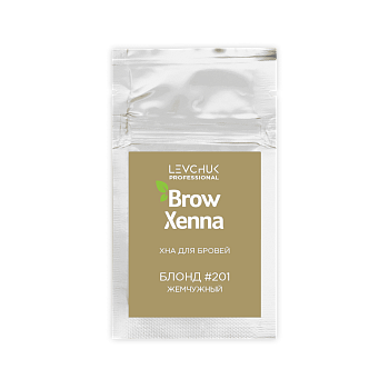 BrowXenna® Хна для бровей Блонд №201 Жемчужный, саше