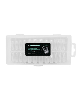 UNO Гелевые типсы Gel Tips для моделирования ногтей, квадрат, 240 шт