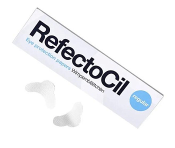 Refectocil Салфетки бумажные под ресницы для защиты кожи при окрашивании, 96шт