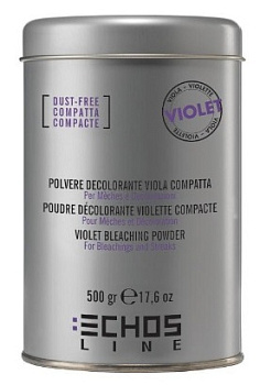 ECHOS Line DECOLORANTE VIOLA Осветляющий порошок с фиолетовыми гранулами 500г