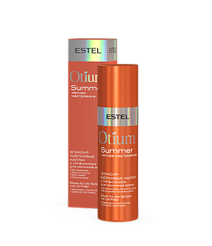 ESTEL OTIUM SUMMER Эликсир «Шёлковые капли» с UV-фильтром для кончиков волос, 100мл