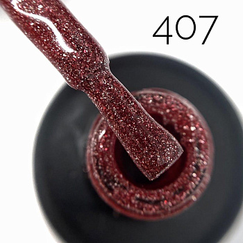 Sova De Luxe Гель-лак 407, 15мл.