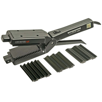 GA-MA Щипцы-Гофре с четырьмя сменными керамическими насадками