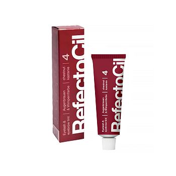 RefectoCil Краска для бровей и ресниц №4 каштан / chestnut