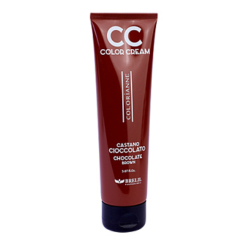Brelil CC CREAM Колорирующий крем с ароматом Шоколада, 150мл. (коричневый)