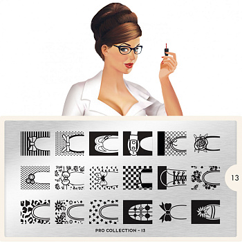 MoYou London Пластина для стемпинга PRO №13