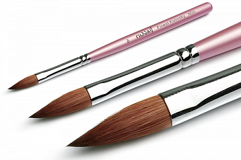 RuNail Кисть для акрила Finest Kolinsky NDO №8