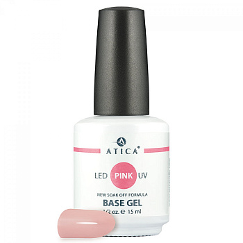 Atica Камуфлирующая База Pink, 15мл