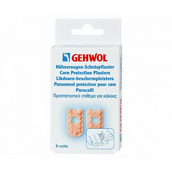Gehwol Мозольный пластырь Huhneraugen-Schutzpflaster, 9шт