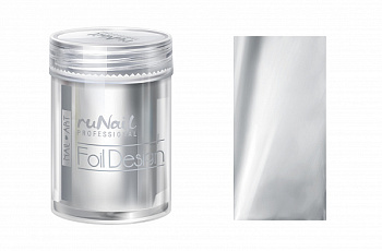 RuNail Дизайн для ногтей: фольга (серебряный), 1,5 м