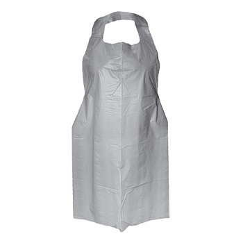 Фартуки одноразовые 80*120см, 50шт. Серебро