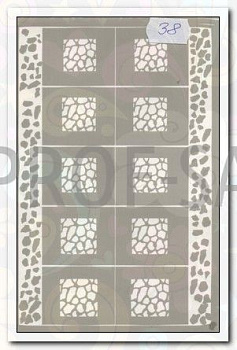 АэроСтиль Трафарет для аэрографа №38