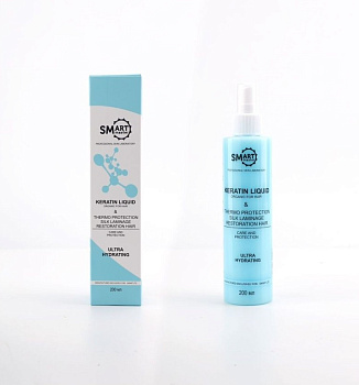 Smart Master Жидкий кератин + термозащита для волос Organic Keratin, 200мл