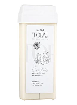 ItalWax Воск в картридже гибридный теплый Top Line Кристалл, 100мл