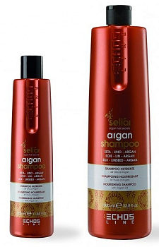 ECHOS Line WITH ARGAN OIL Шампунь с маслом Аргании Питательный 350мл