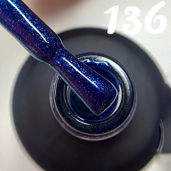 Sova De Luxe Гель-лак 136, 15мл.
