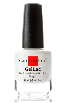 Sophin Гель-лак №654 UV GelLak nail polish base&color 2 in 1, 12мл