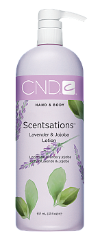 CND Лосьон для рук и тела Лаванда и Жожоба, 916мл.
